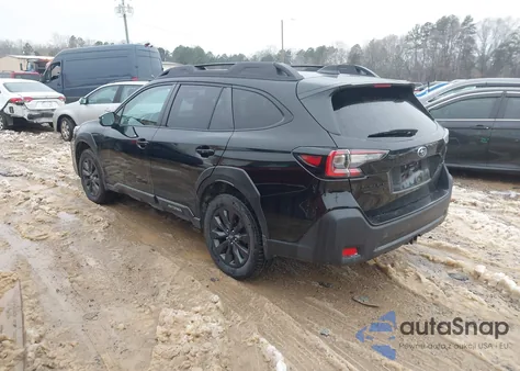 2023 Subaru Outback Onyx Edition z USA, uszkodzony, nr VIN 4S4BTAJC9P3125811